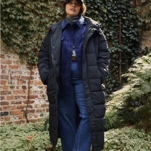 Free People by Universal Standard Everest Long Hood Puffer Coat Size 14/16 NWT